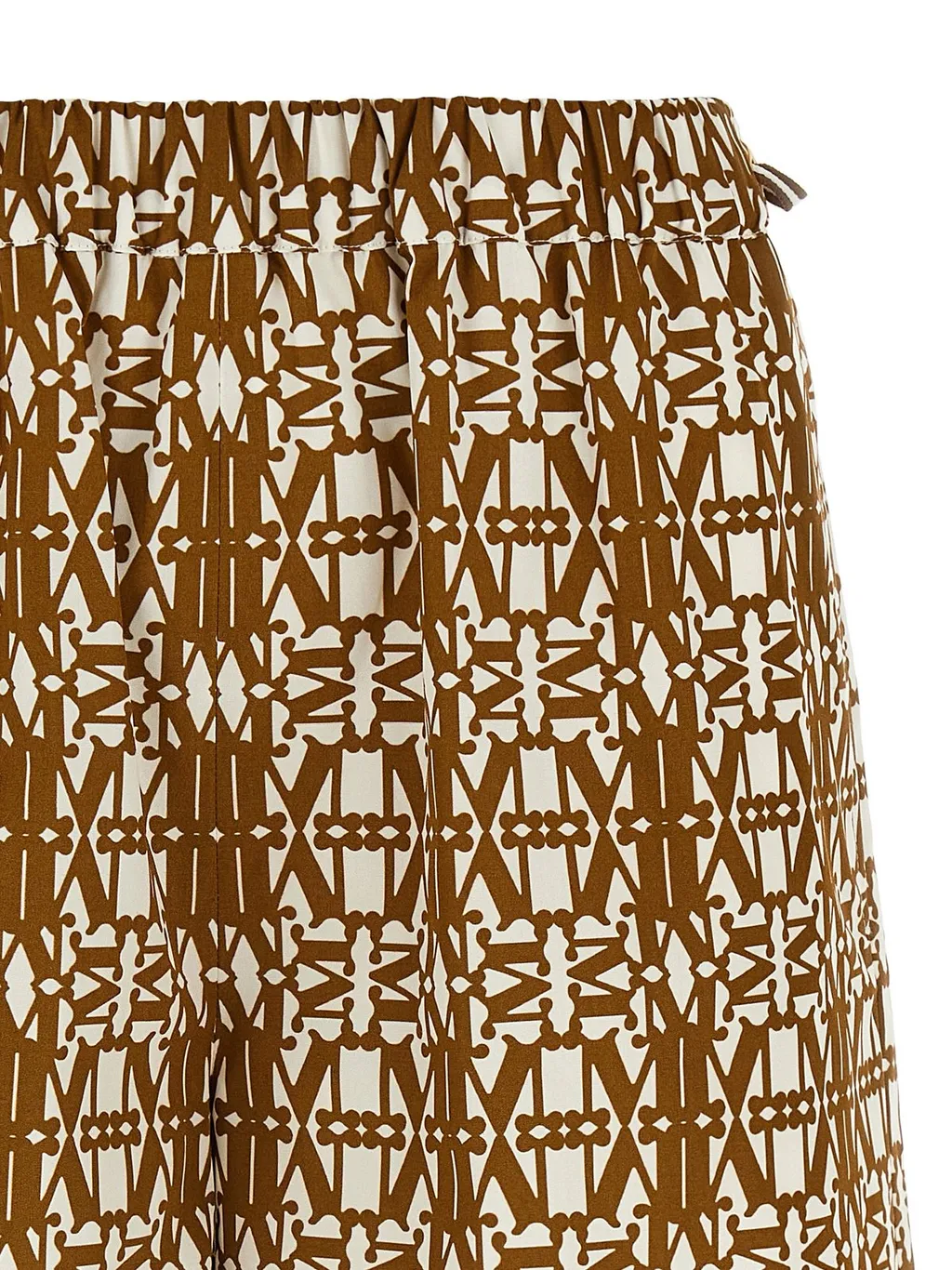 Max Mara Taiga All-Over Logo Printed Shorts