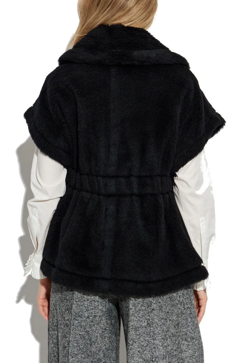 Max Mara Newabav Faux Fur Gilet