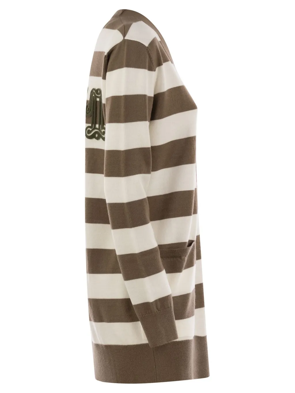 Max Mara Fiemme Striped Cardigan