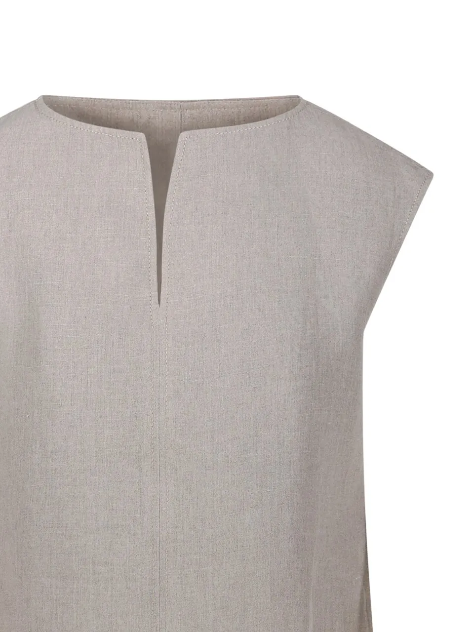 Max Mara Colimbo V-Neck Sleeveless Top