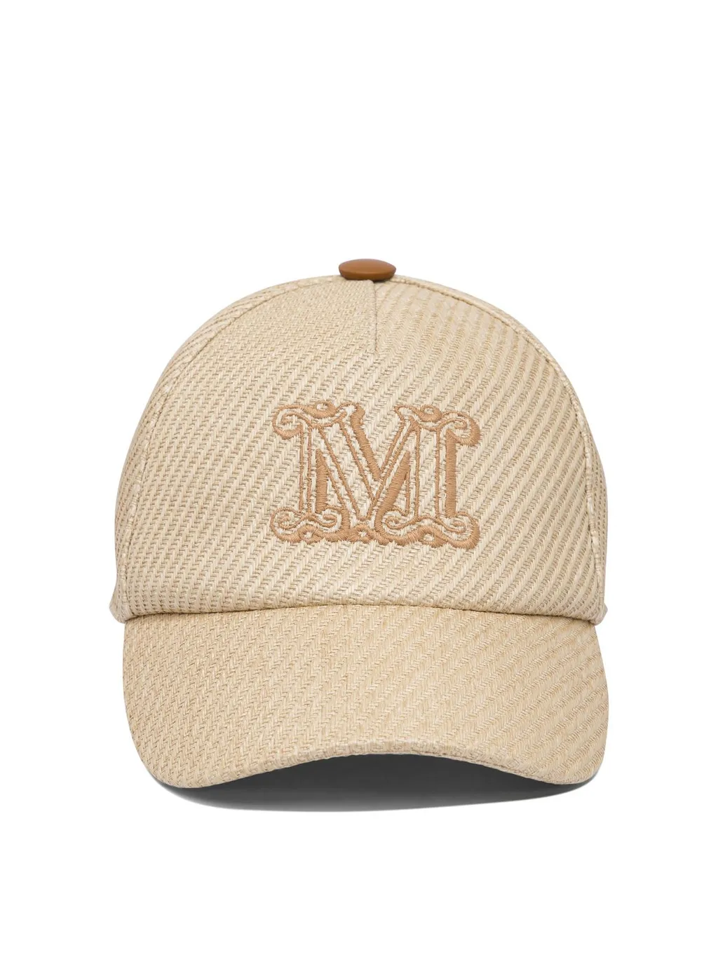 Max Mara Jez Logo Embroidered Baseball Cap