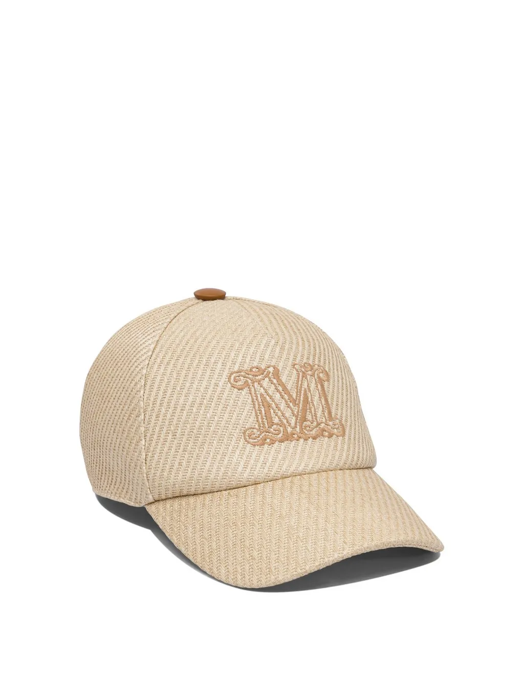 Max Mara Jez Logo Embroidered Baseball Cap