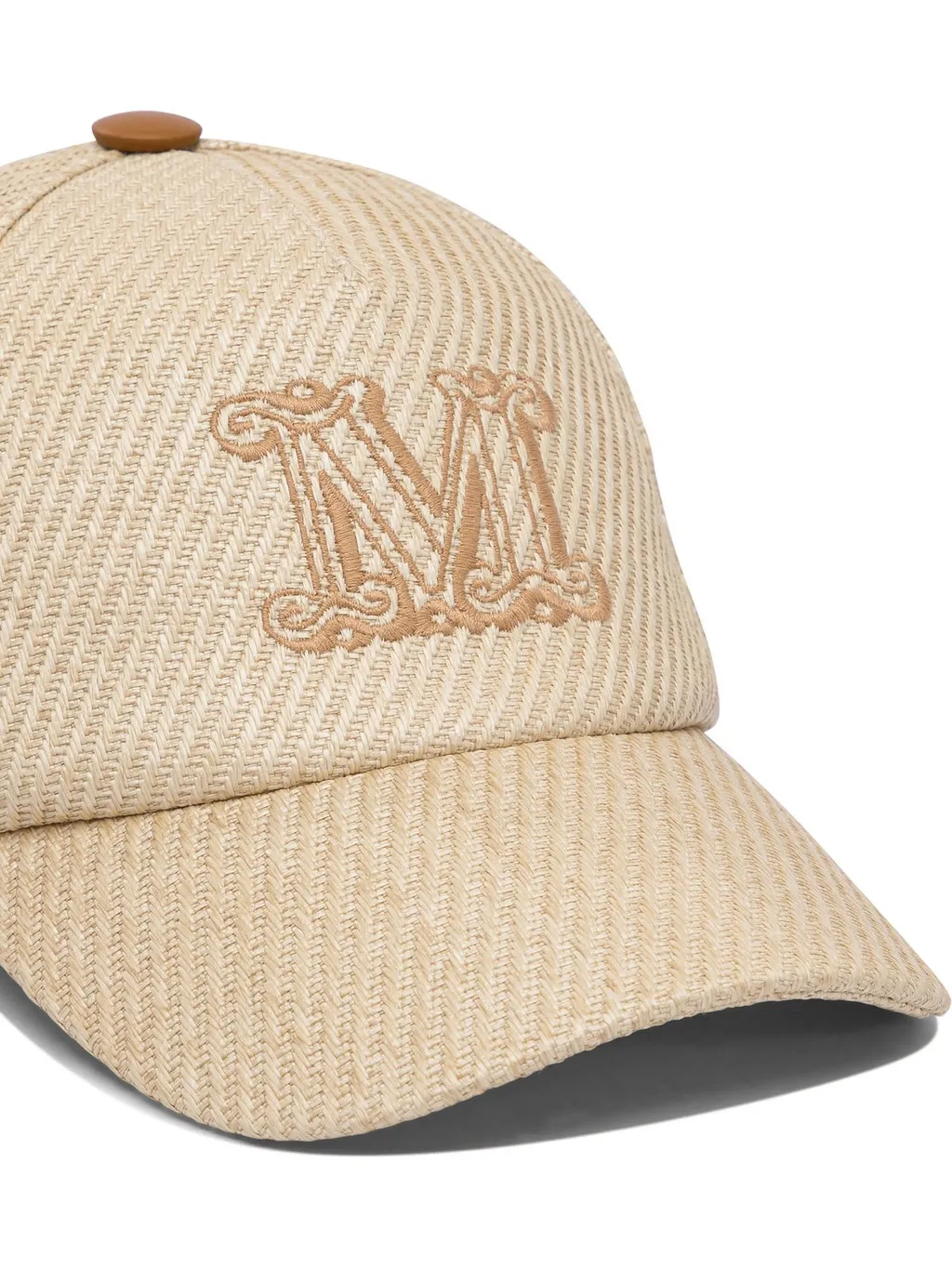 Max Mara Jez Logo Embroidered Baseball Cap