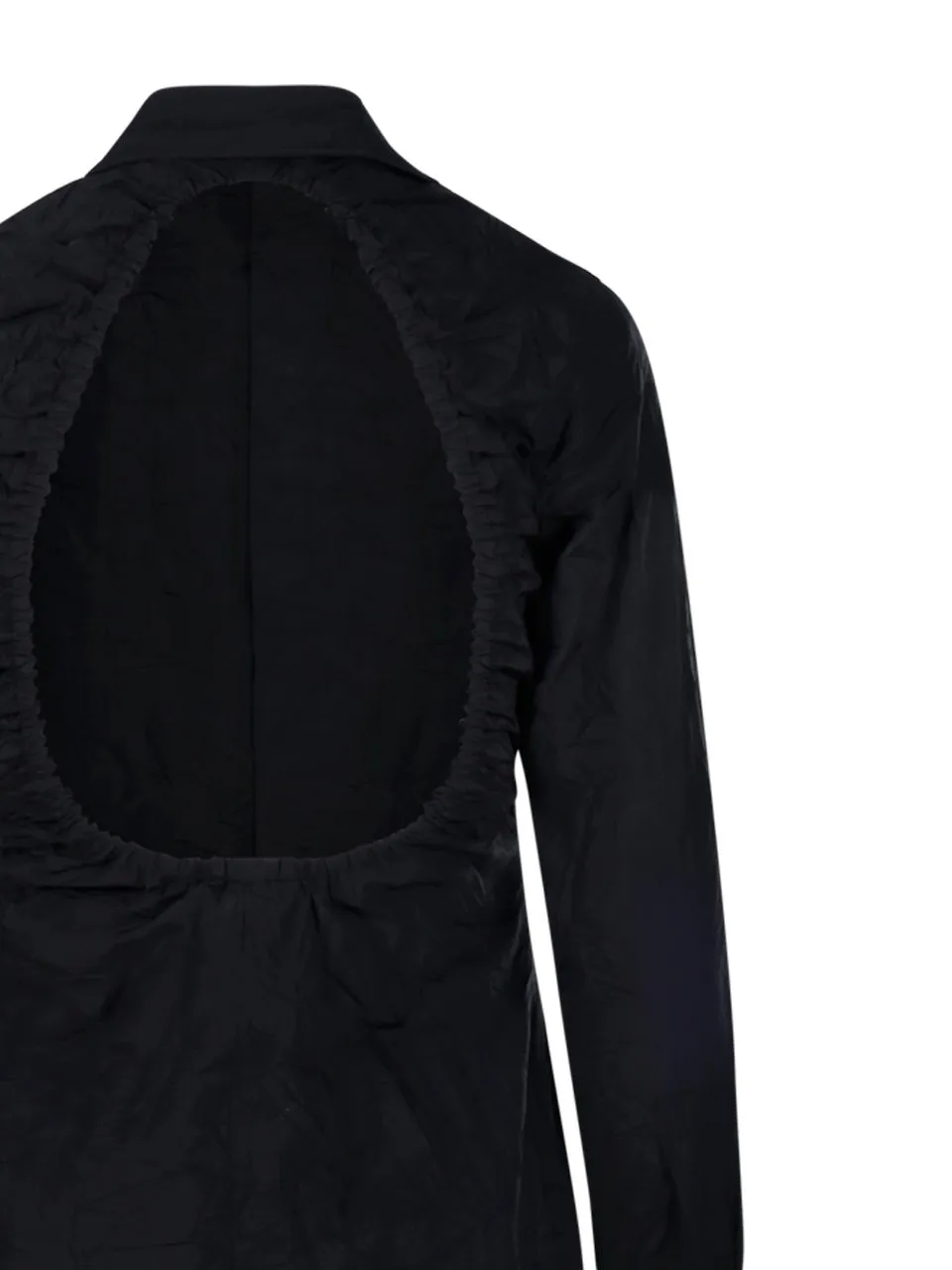 Max Mara Rovigo Button Detailed Long-Sleeved Dress