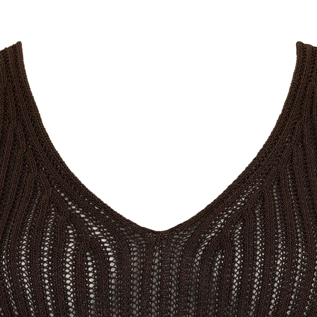 Max Mara Vicini Sleeveless Knitted Top