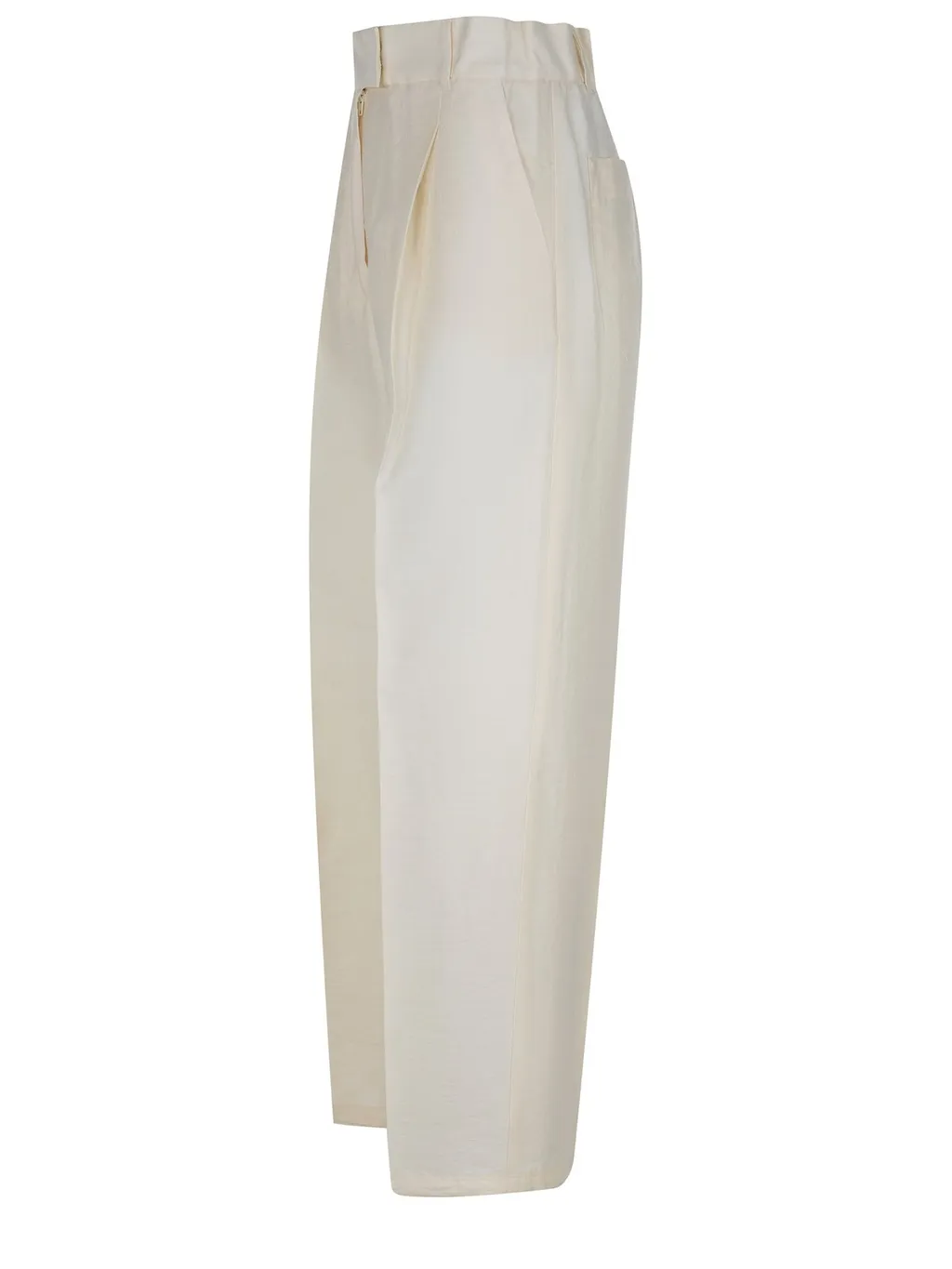 Max Mara Efedra Pleated Straight-Leg Trousers