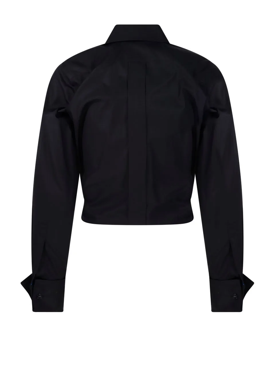 Max Mara Falster Button Detailled Cropped Shirt