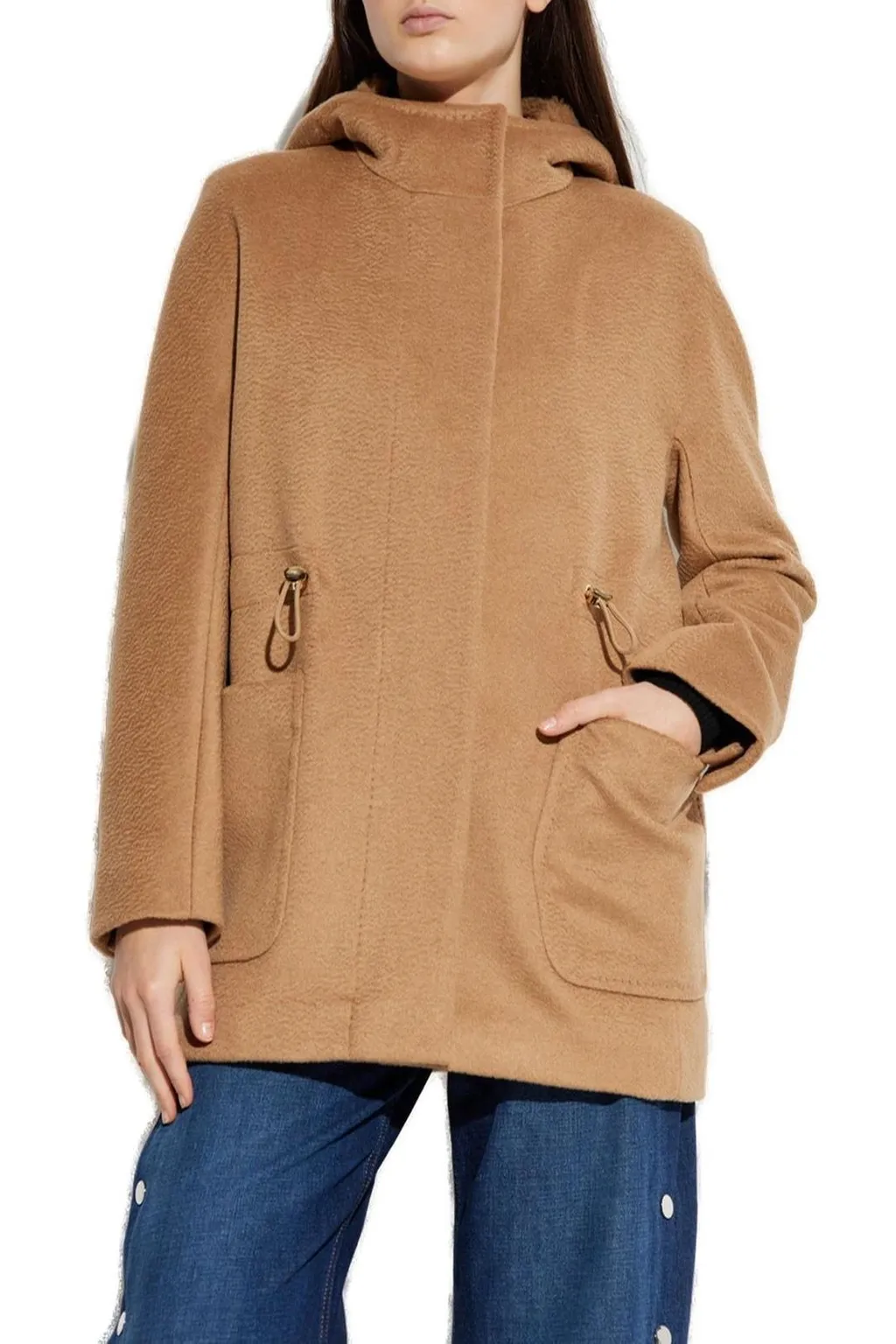 Max Mara Giuda Drawstring Waist Coat