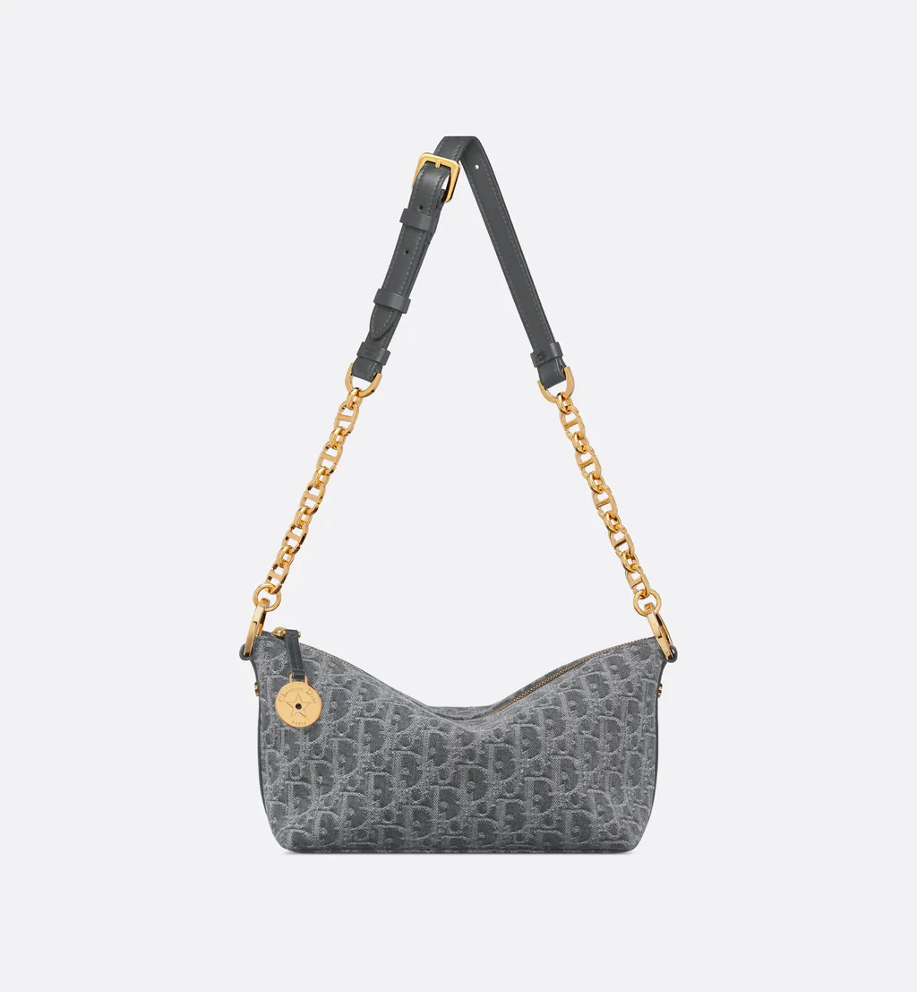 Diorstar Hobo Bag With Chain