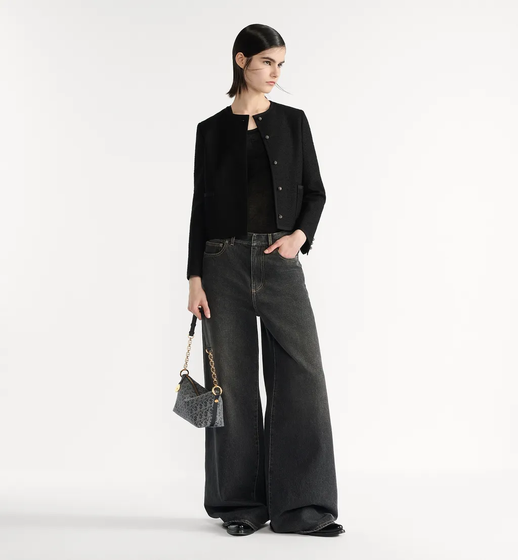 Diorstar Hobo Bag With Chain