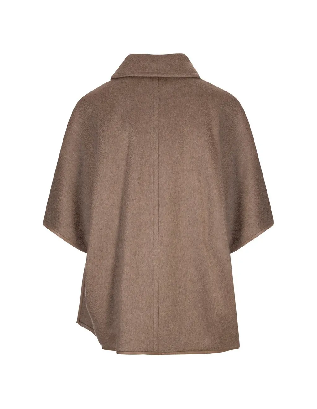 Max Mara Double-Breasted Short-Sleeved Coat