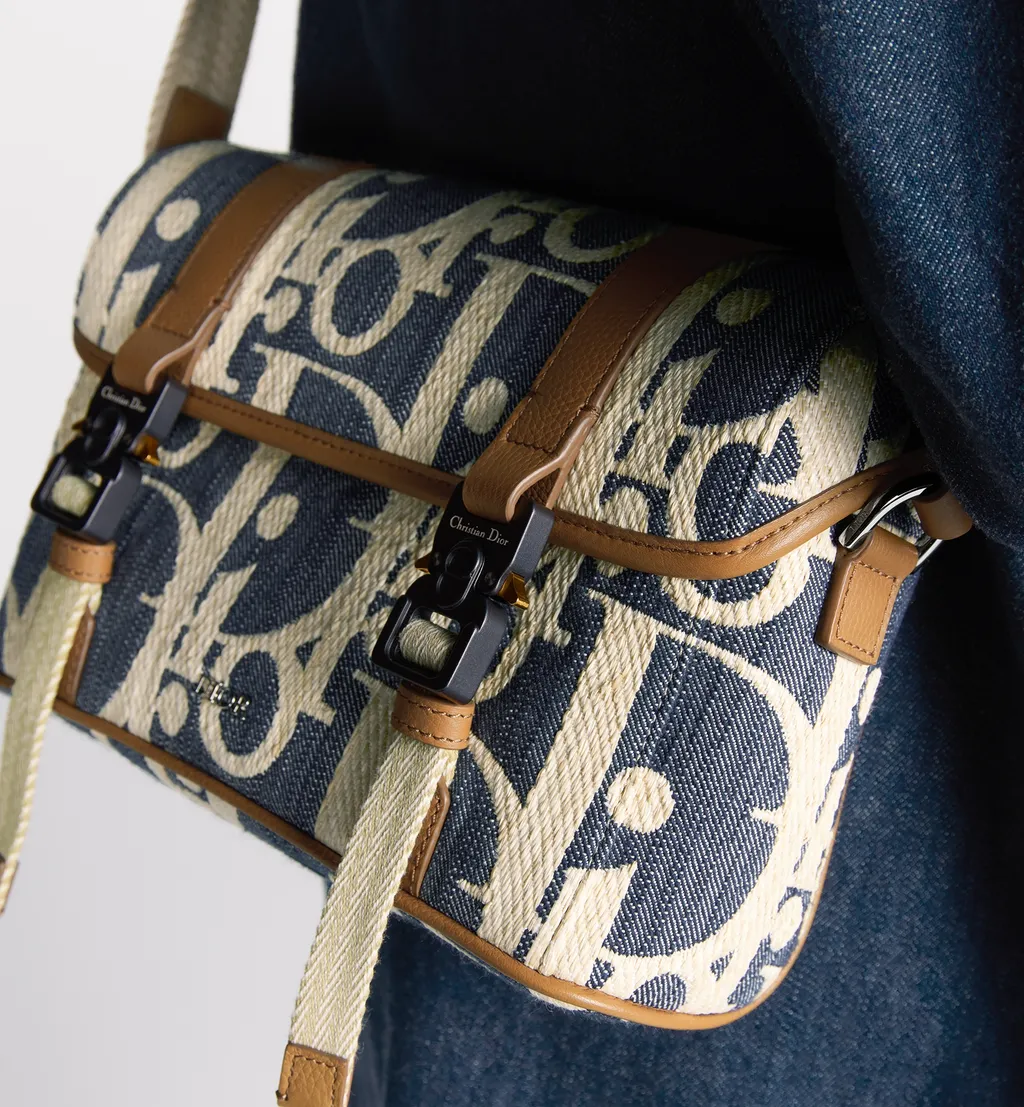 Dior Hit The Road Messenger Bag With Flap