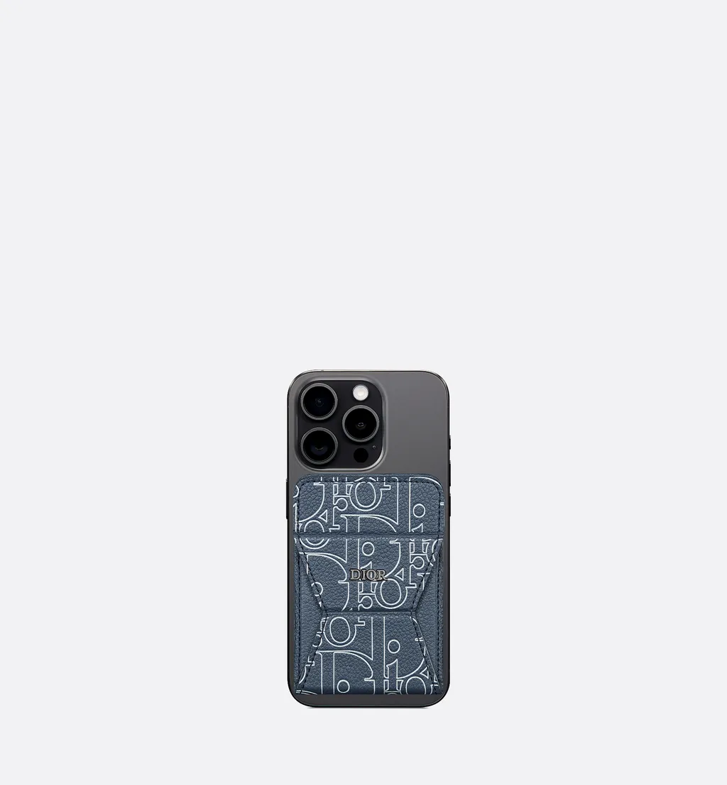 Card Holder With Magnetic Phone Stand