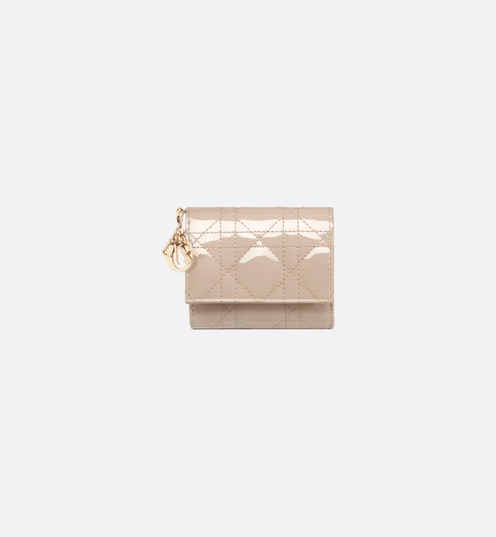 Lady Dior Lotus Wallet
