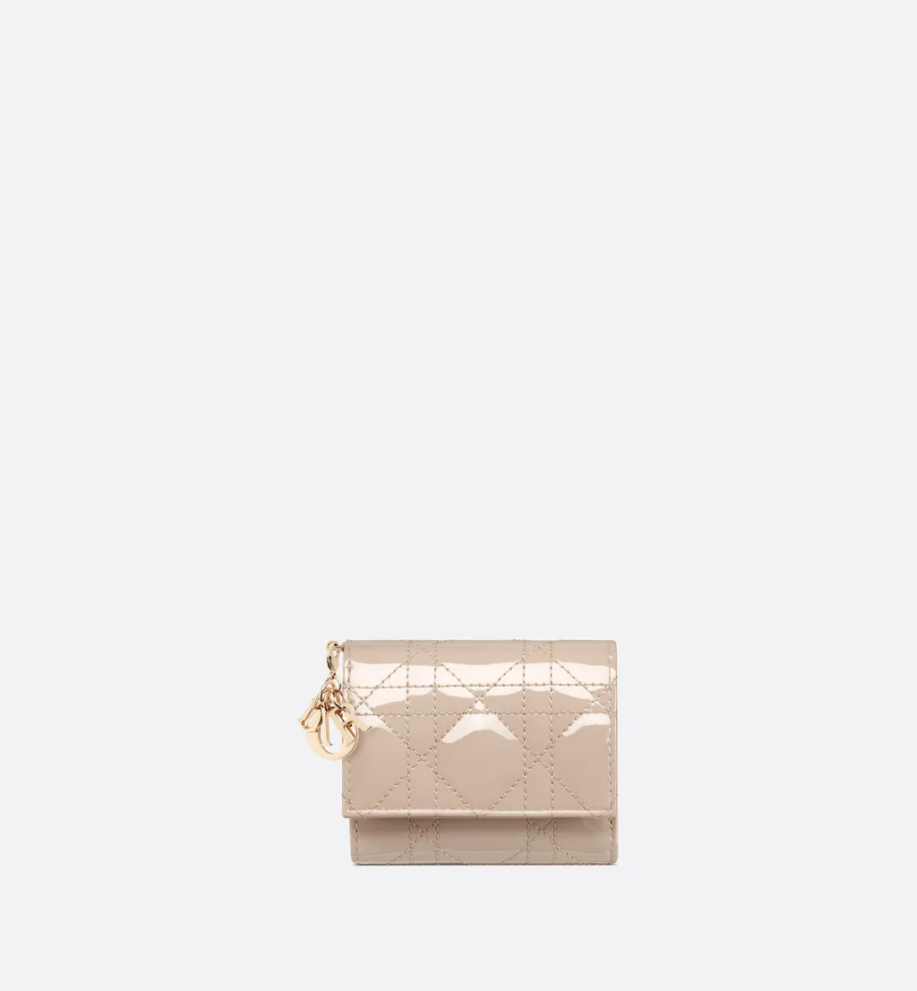Lady Dior Lotus Wallet