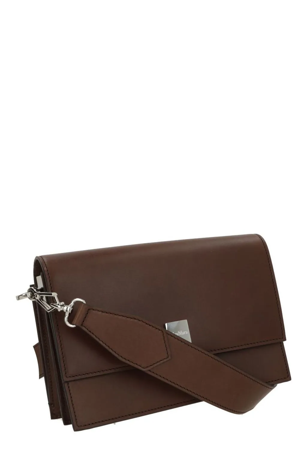 Max Mara Biancaroughs Foldover Top Shoulder Bag