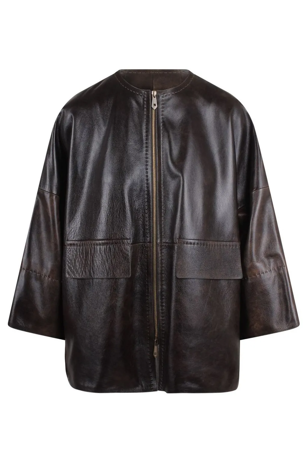 Max Mara Gambero Crewneck Zipped Jacket