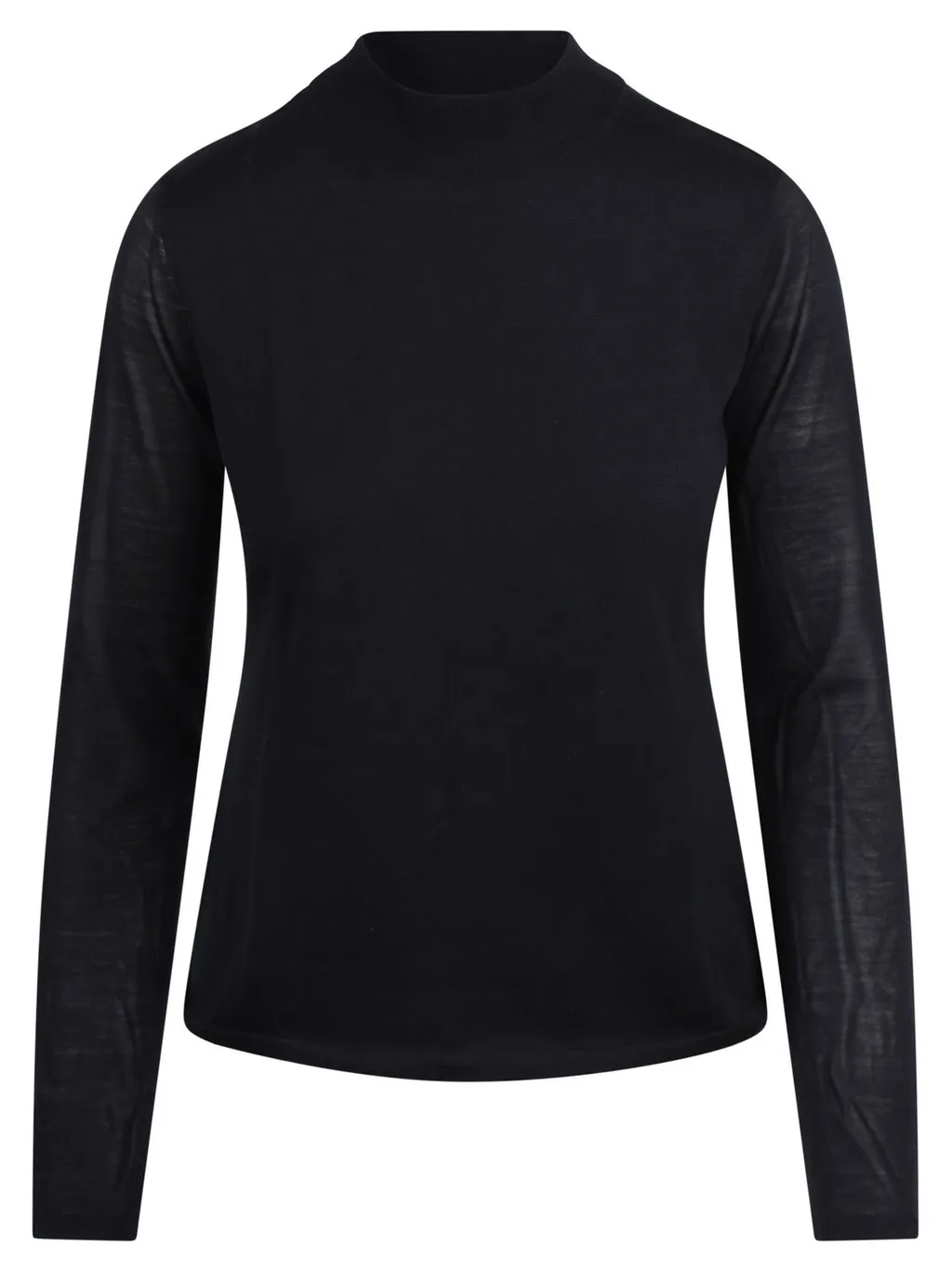 Max Mara Mock-Neck Knitted Jumper