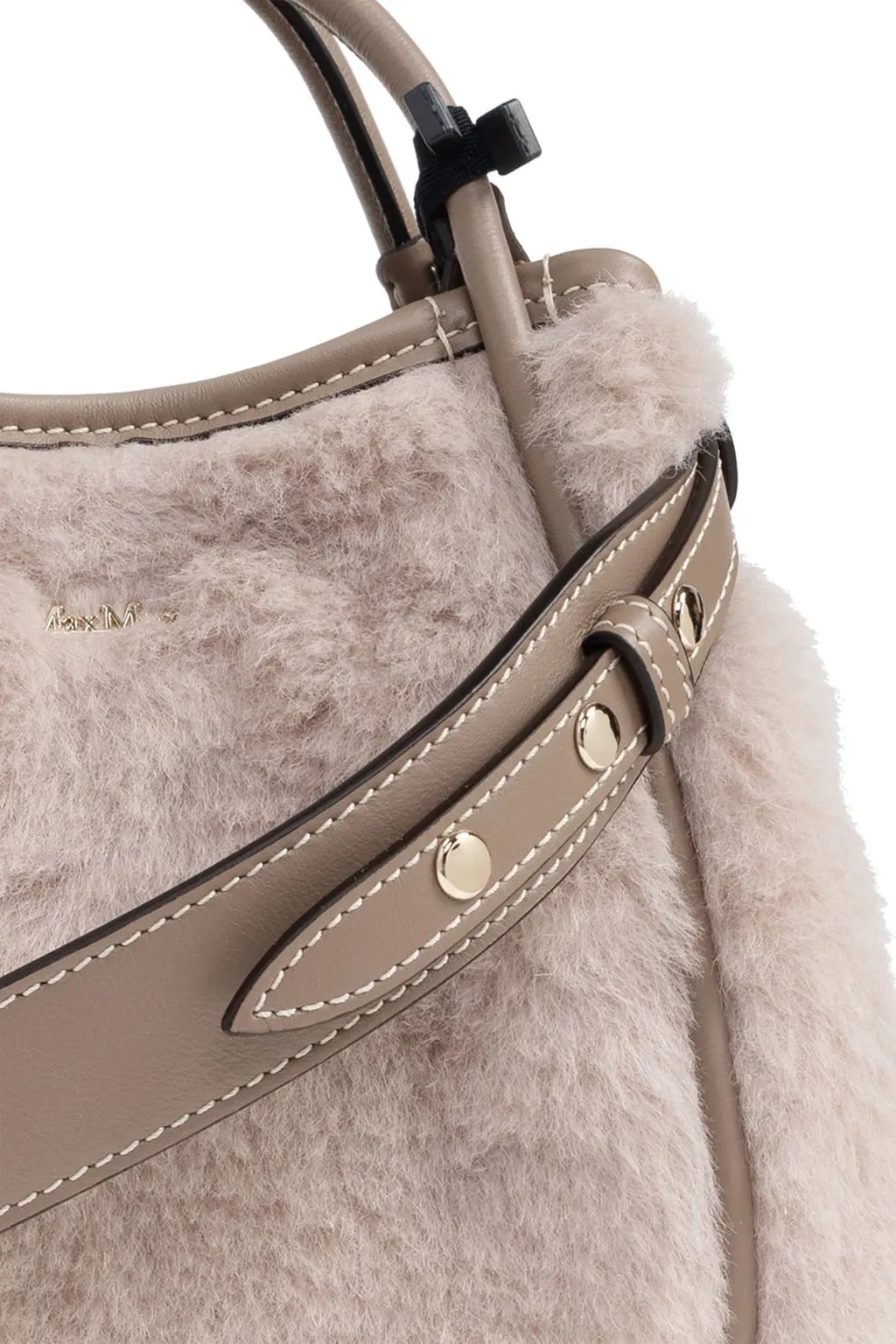 Max Mara Marine Fluffy Top Handle Bag