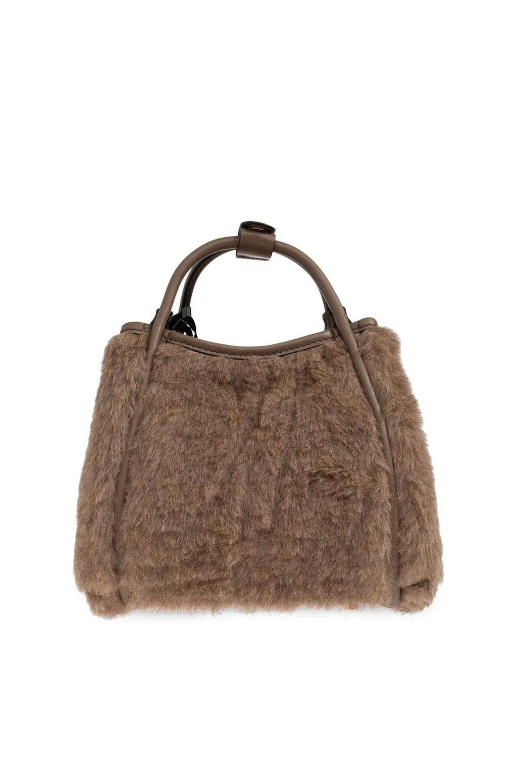 Max Mara Marine Fluffy Xs Top Handle Bag