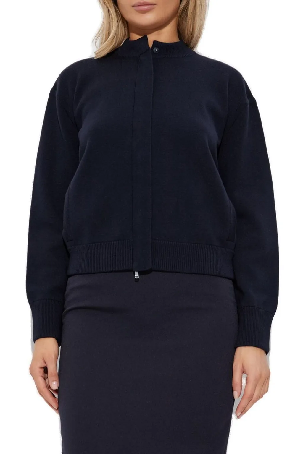 Max Mara Pelago Long-Sleeved Knitted Cardigan