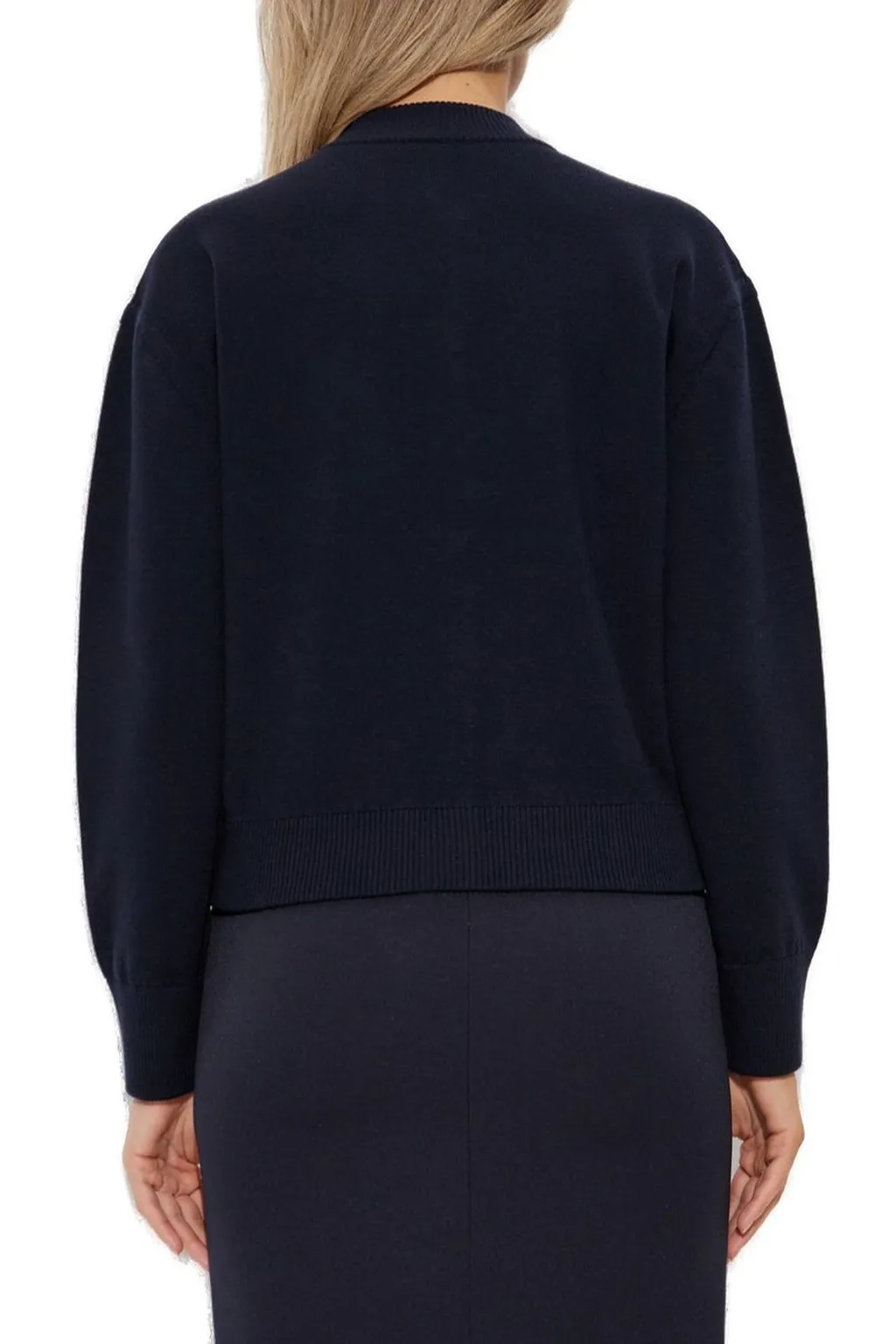 Max Mara Pelago Long-Sleeved Knitted Cardigan