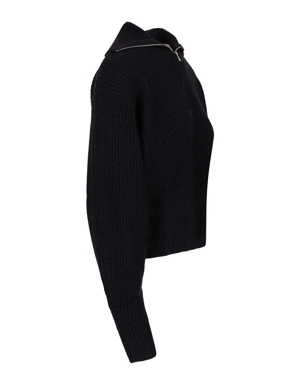 Max Mara Nadar Quarter-Zip Knitted Jumper