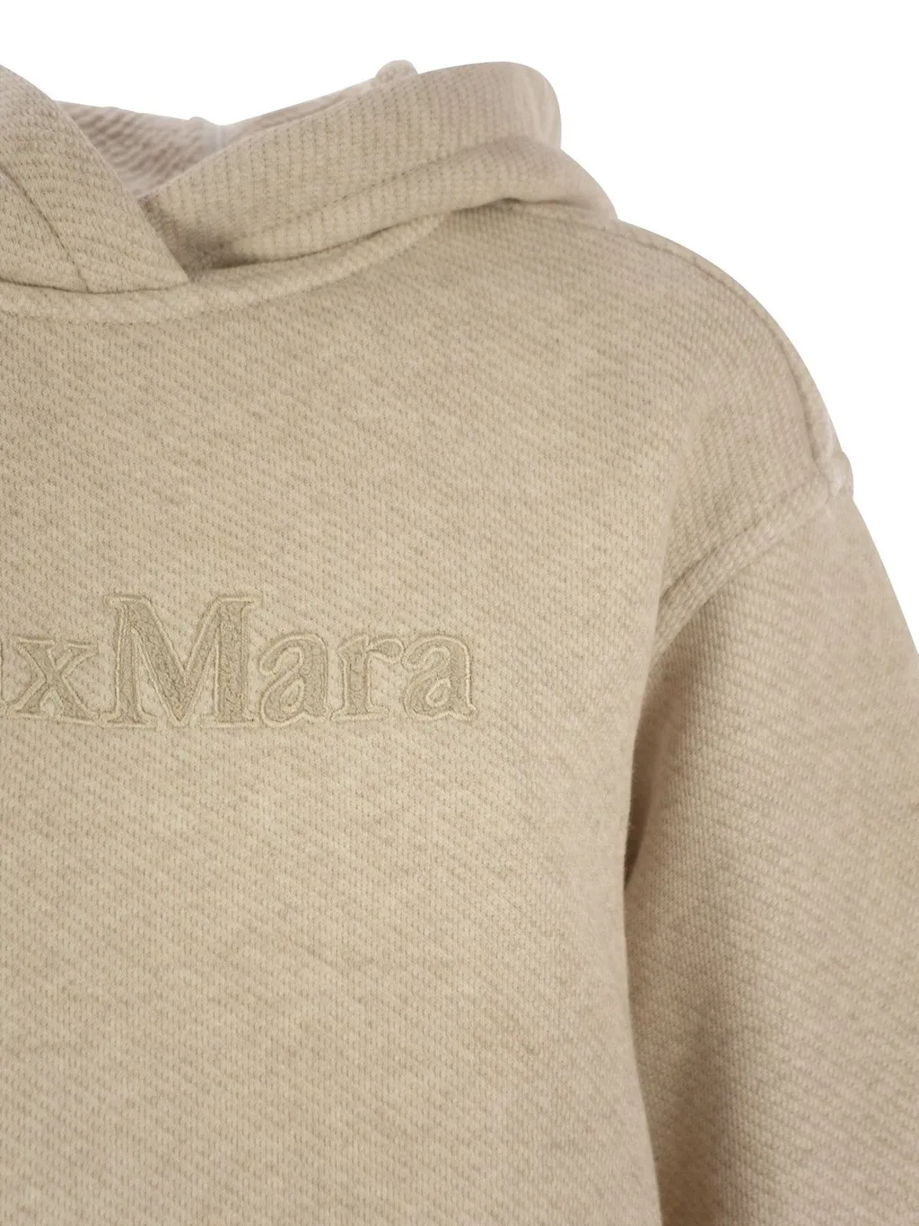 Max Mara Gary Logo Embroidered Hoodie