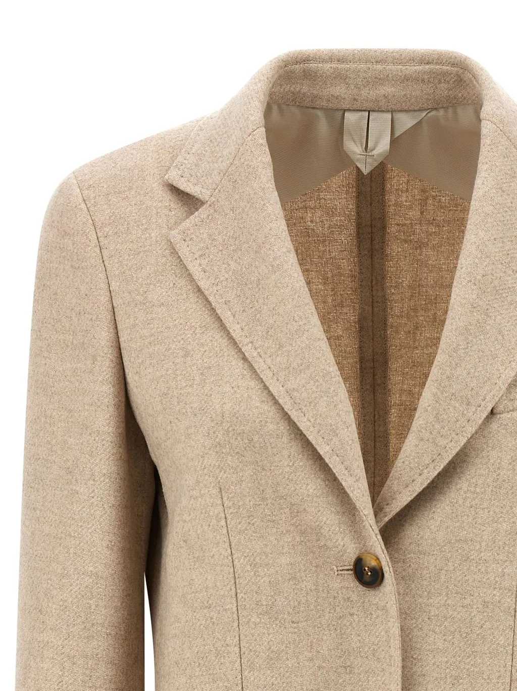 Max Mara Caraffa Single-Breasted Tailored Blazer