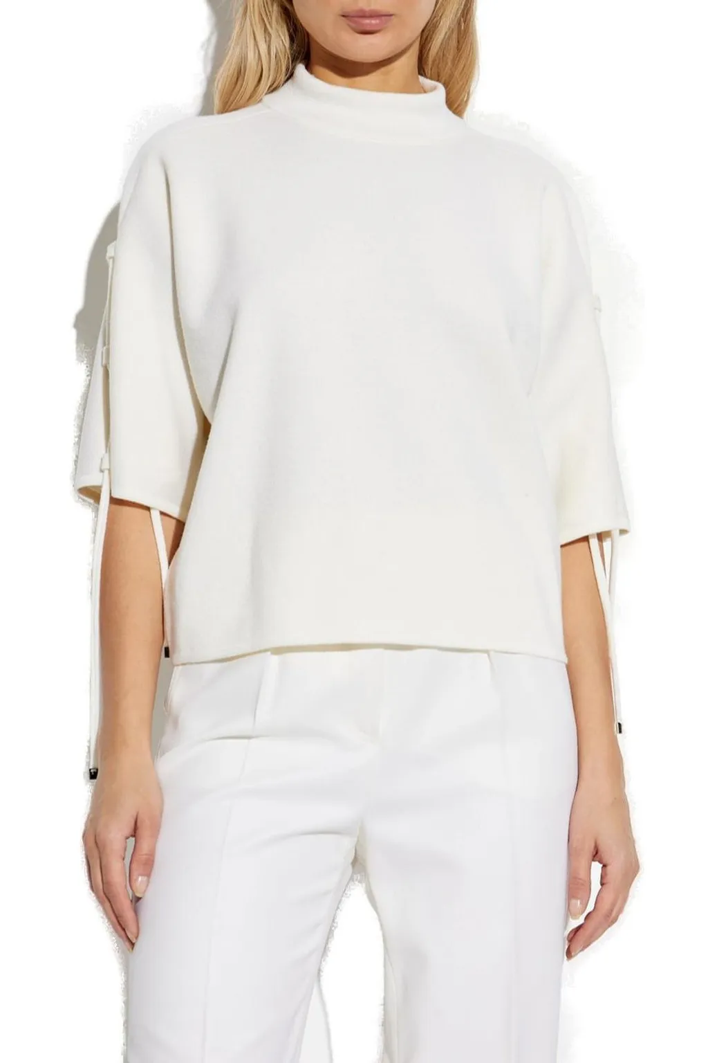 Max Mara Bevanda Short-Sleeved Jumper