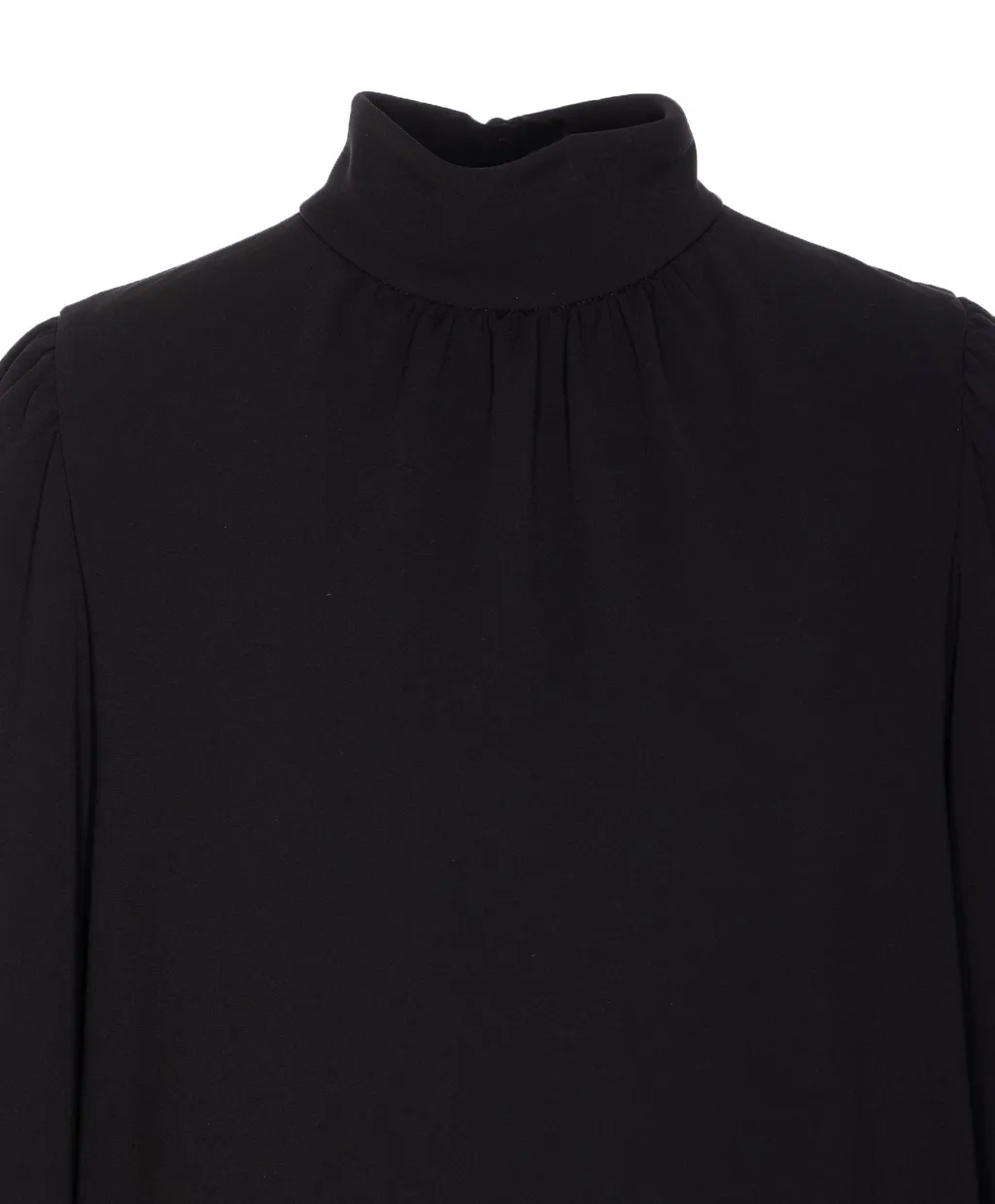 Max Mara Embassy High Neck Long-Sleeved Dress