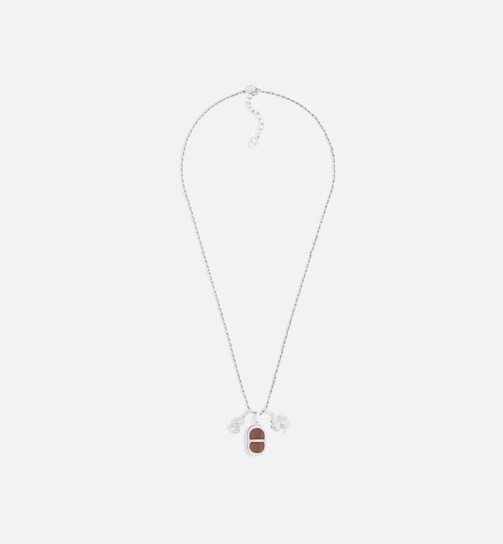 Knock On Wood Pendant Necklace
