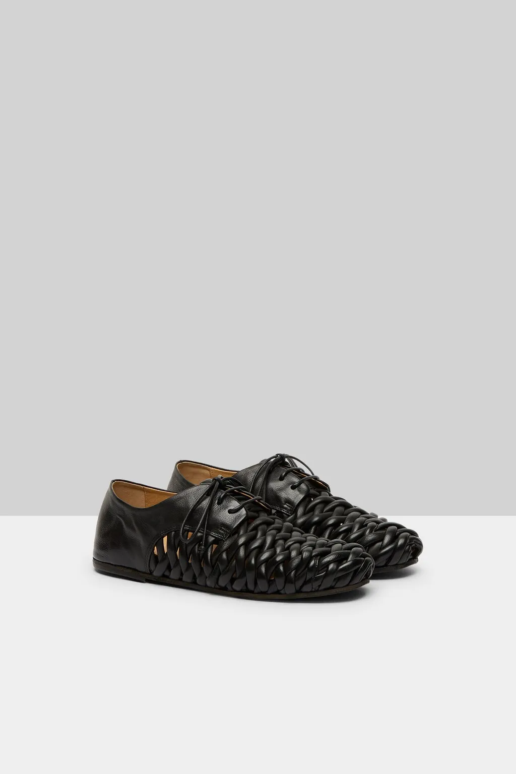 MarsÈLl Steccoblocco Interwoven Lace-Up Shoes