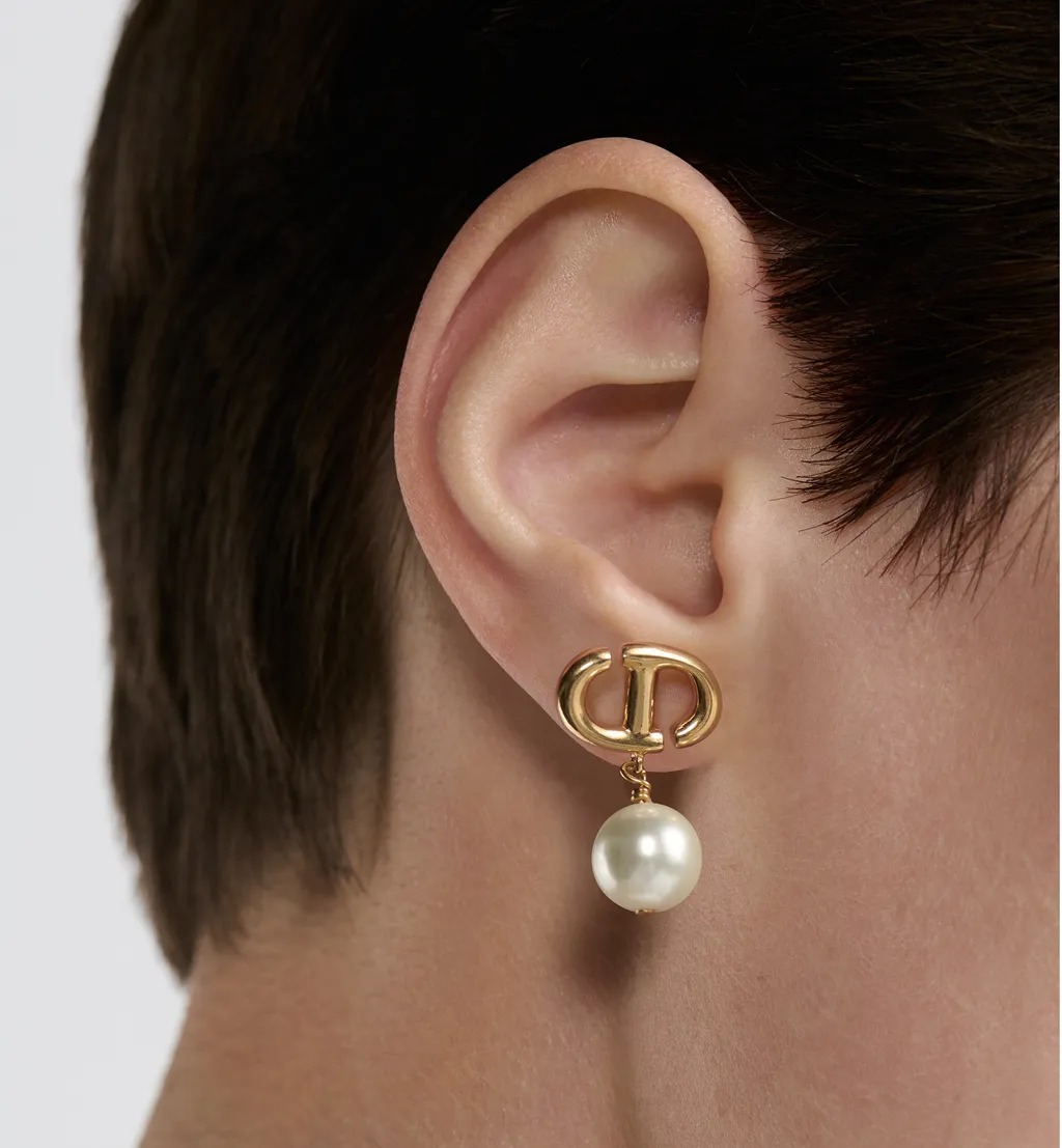 Cd Navy Earrings
