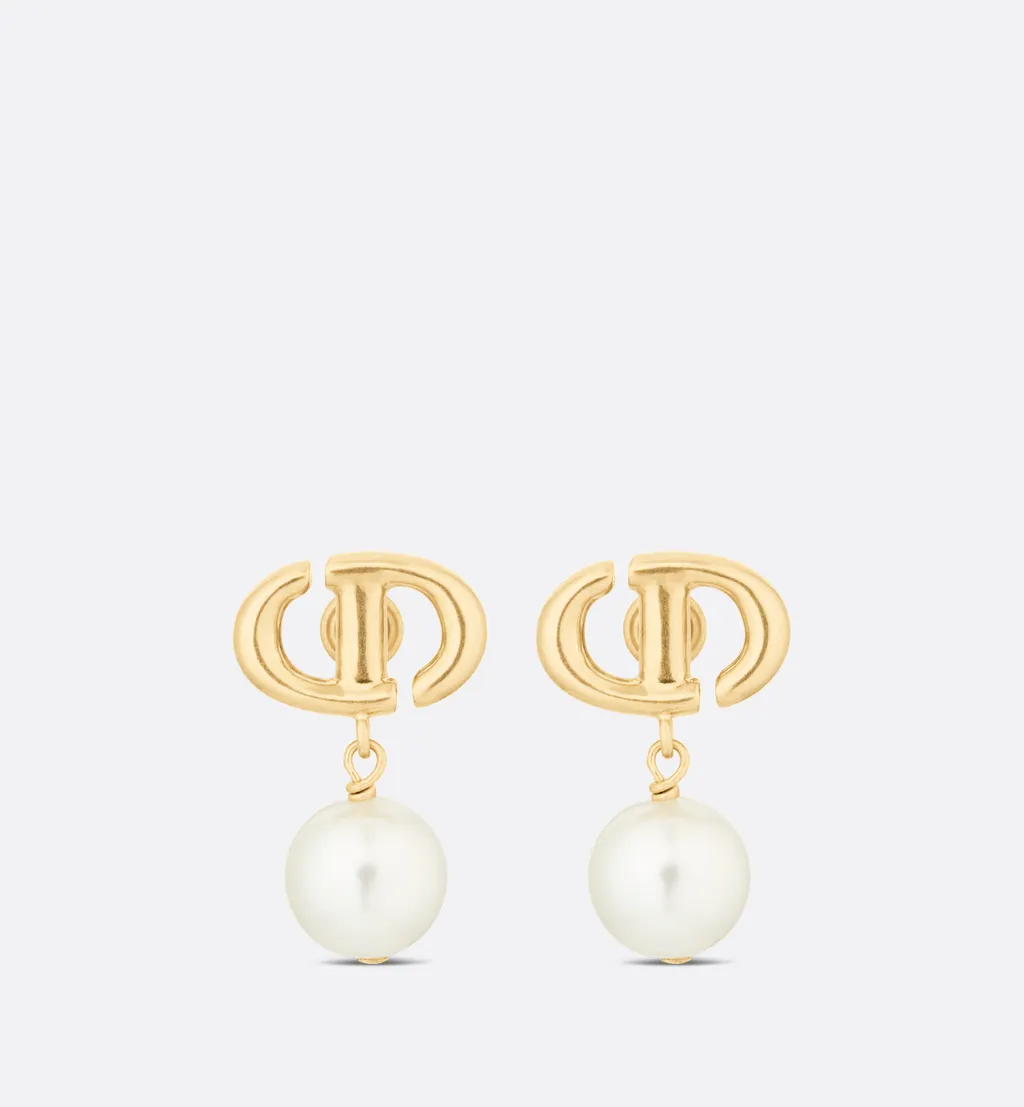 Cd Navy Earrings