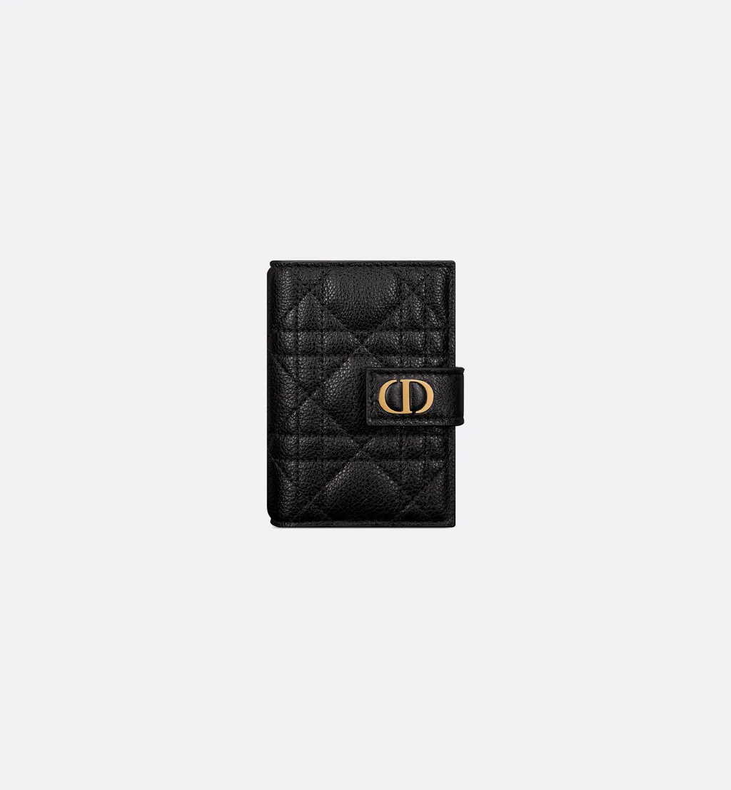 Dior Caro Dandelion Card Holder