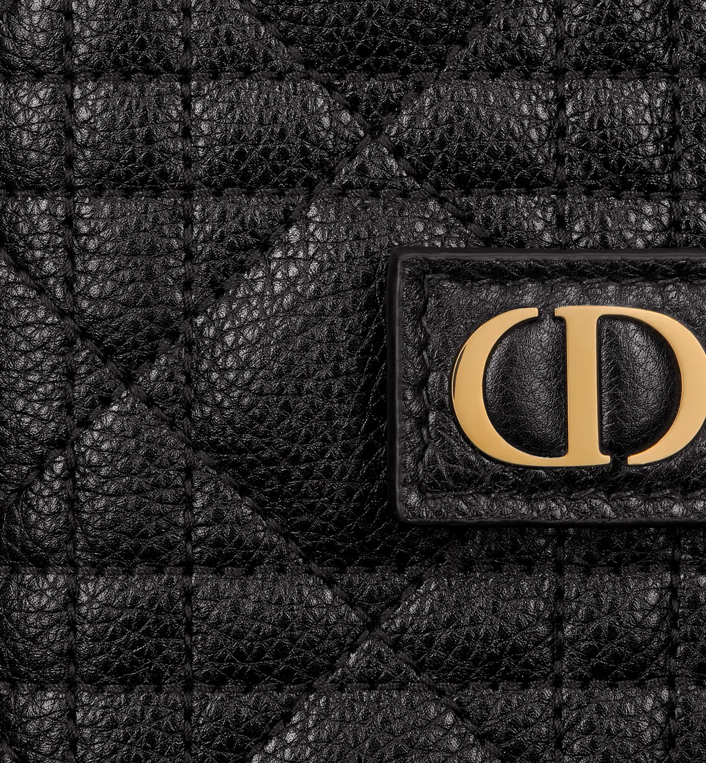 Dior Caro Dandelion Card Holder