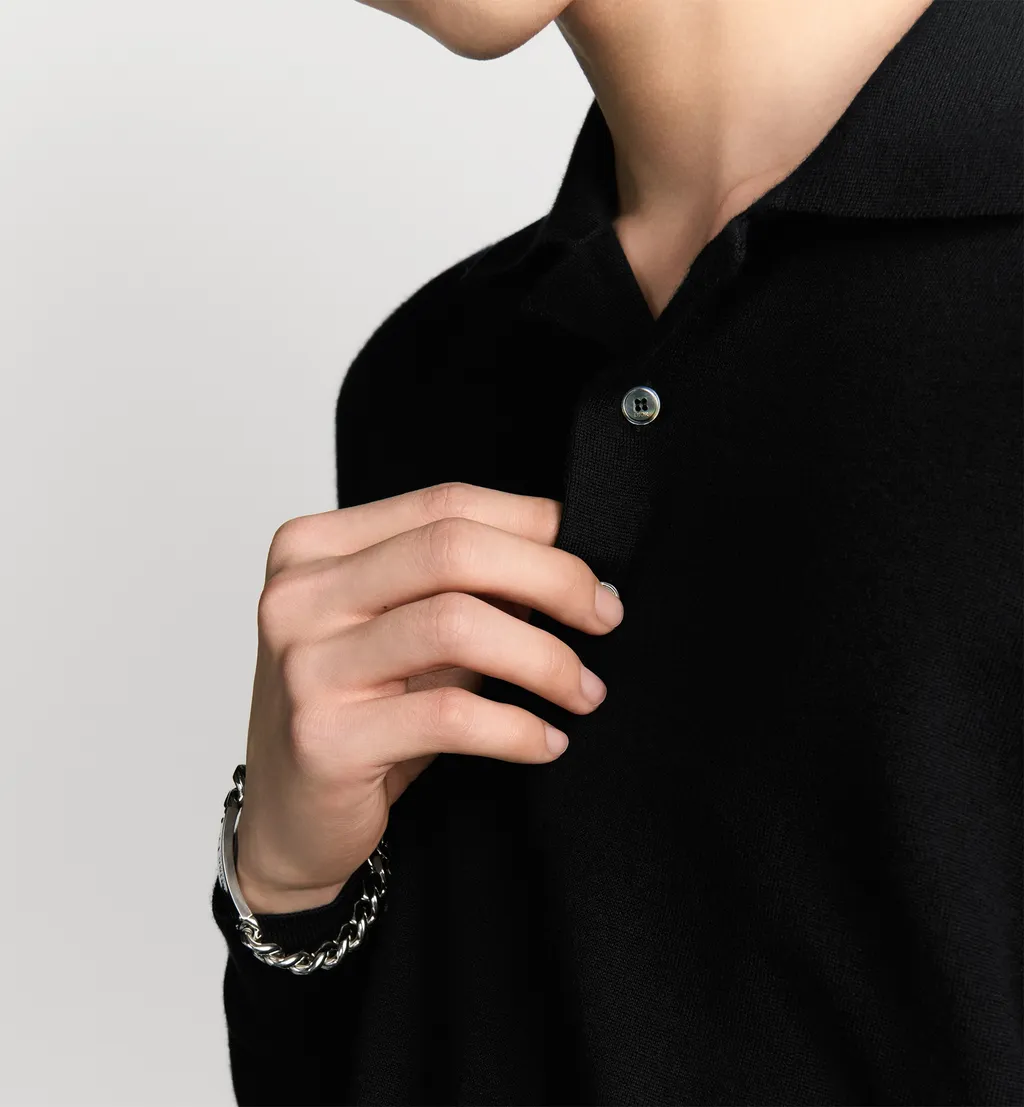 Cd Icon Long-Sleeved Polo Shirt