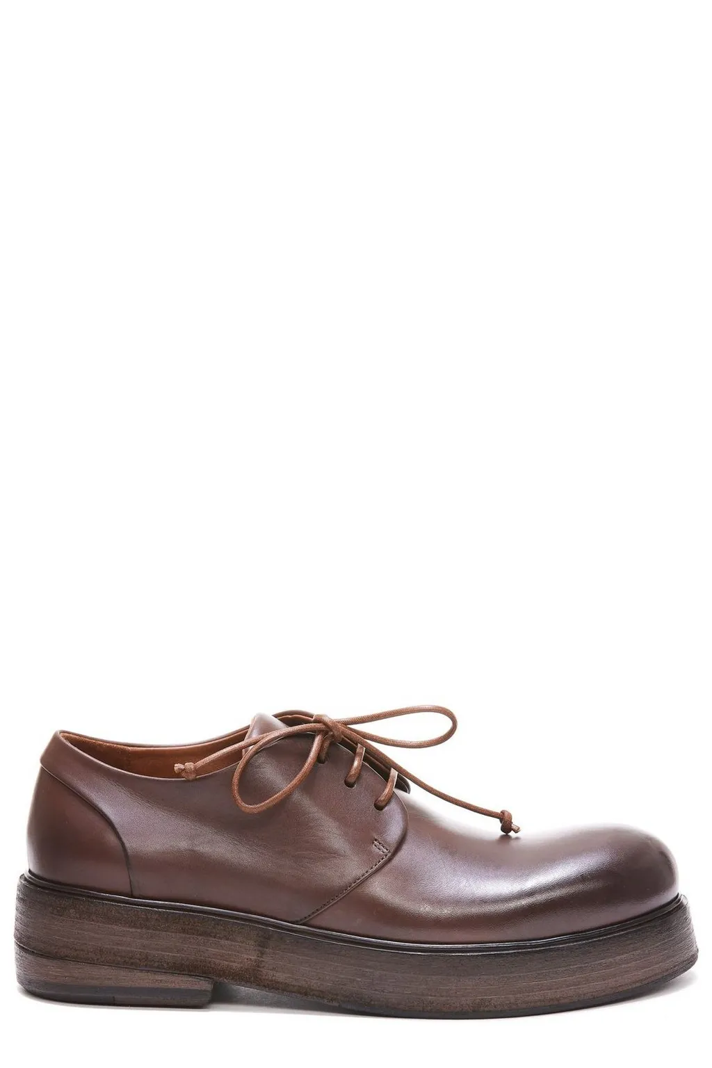MarsÈLl Round Toe Lace-Up Shoes