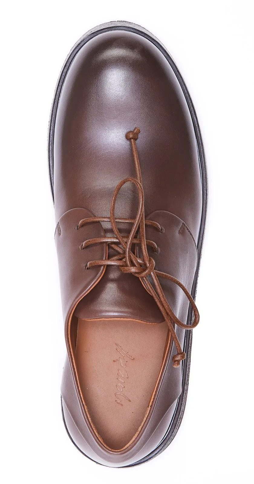 MarsÈLl Round Toe Lace-Up Shoes