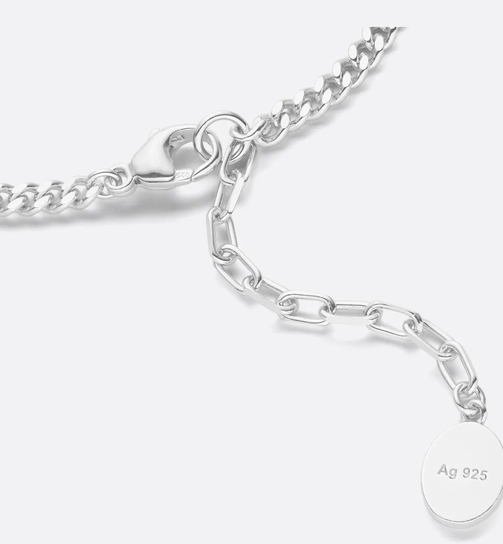 Cd Icon Thin Chain Link Necklace