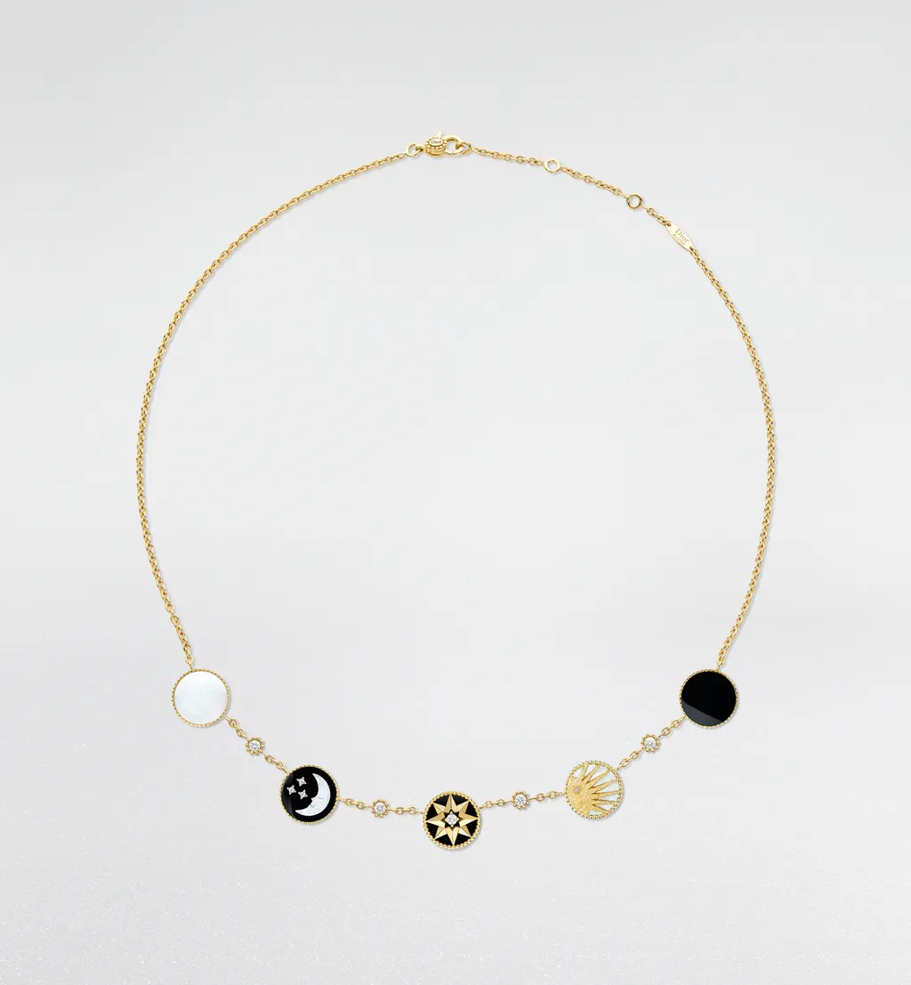 Rose Des Vents And Rose CÉLeste Necklace