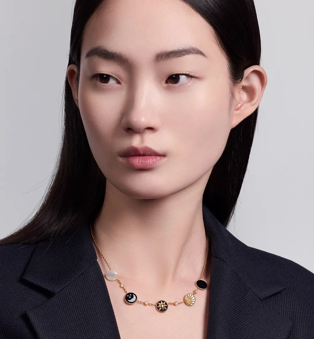 Rose Des Vents And Rose CÉLeste Necklace