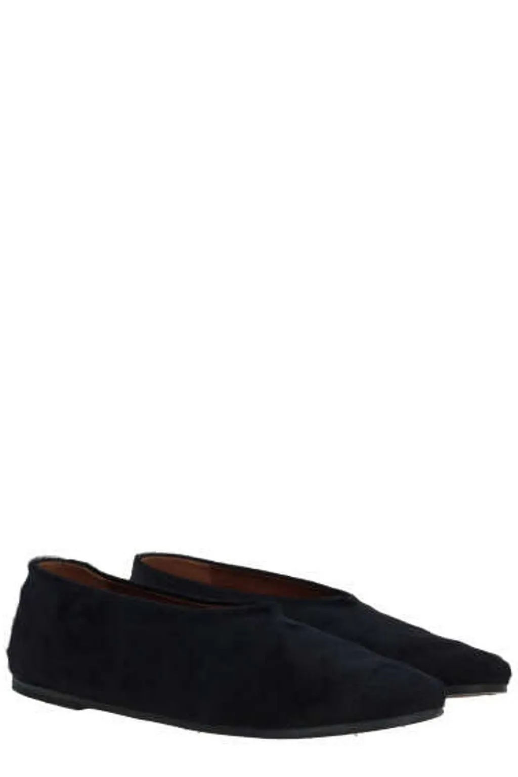 MarsÈLl Coltellaccio Round-Toe Ballerina Flats