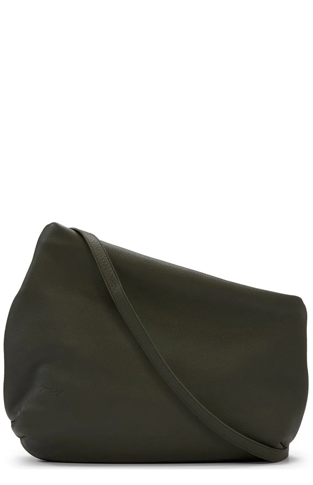 MarsÈLl Fantasma Logo Embossed Zipped Shoulder Bag