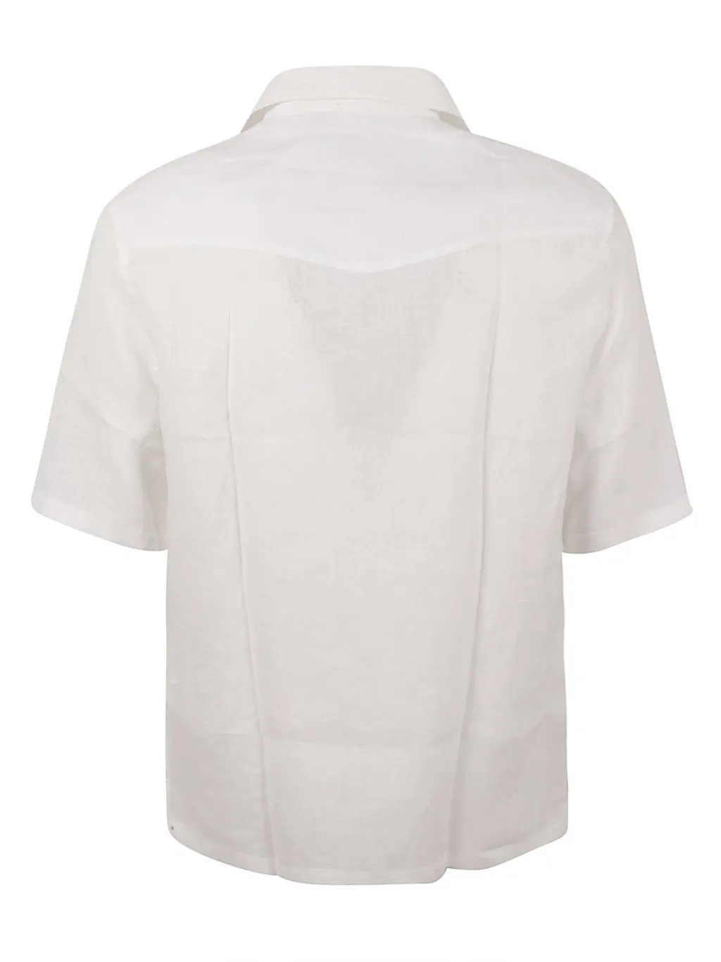 Brunello Cucinelli Short-Sleeved Button-Up Shirt