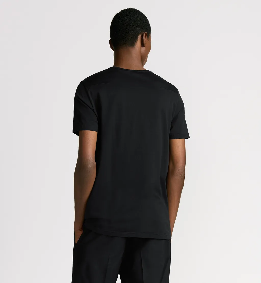 T-Shirt With Bee Embroidery