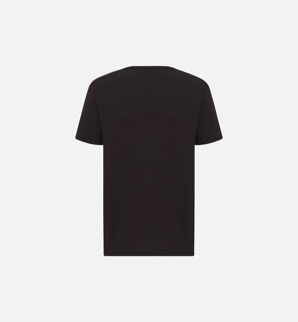 T-Shirt With Bee Embroidery