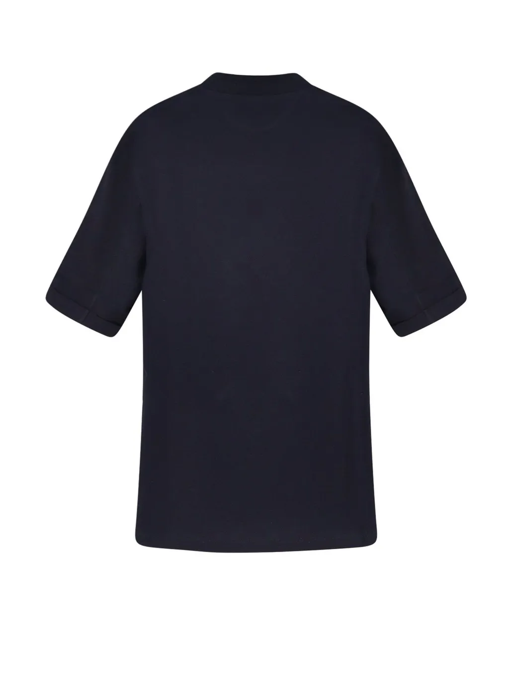 Brunello Cucinelli Jersey Mock Neck T-Shirt