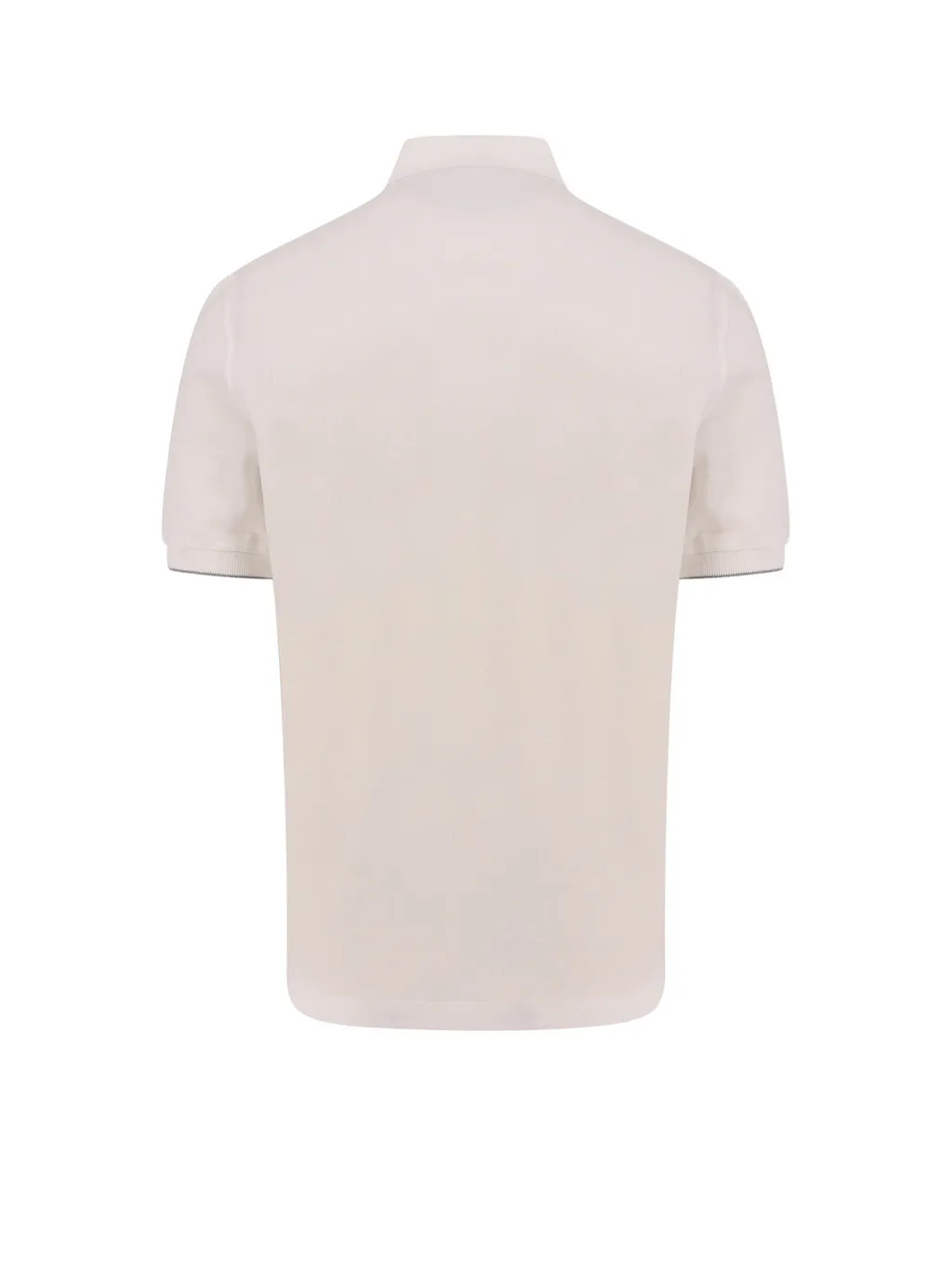Brunello Cucinelli Logo Detailed Short-Sleeved Polo Shirt